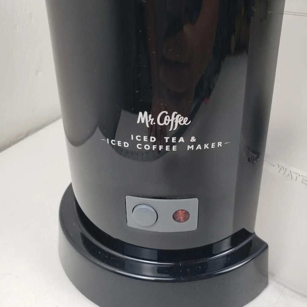 Mr. Coffee TM1-BLK Iced Tea and Iced Coffee Maker with Pitcher Black